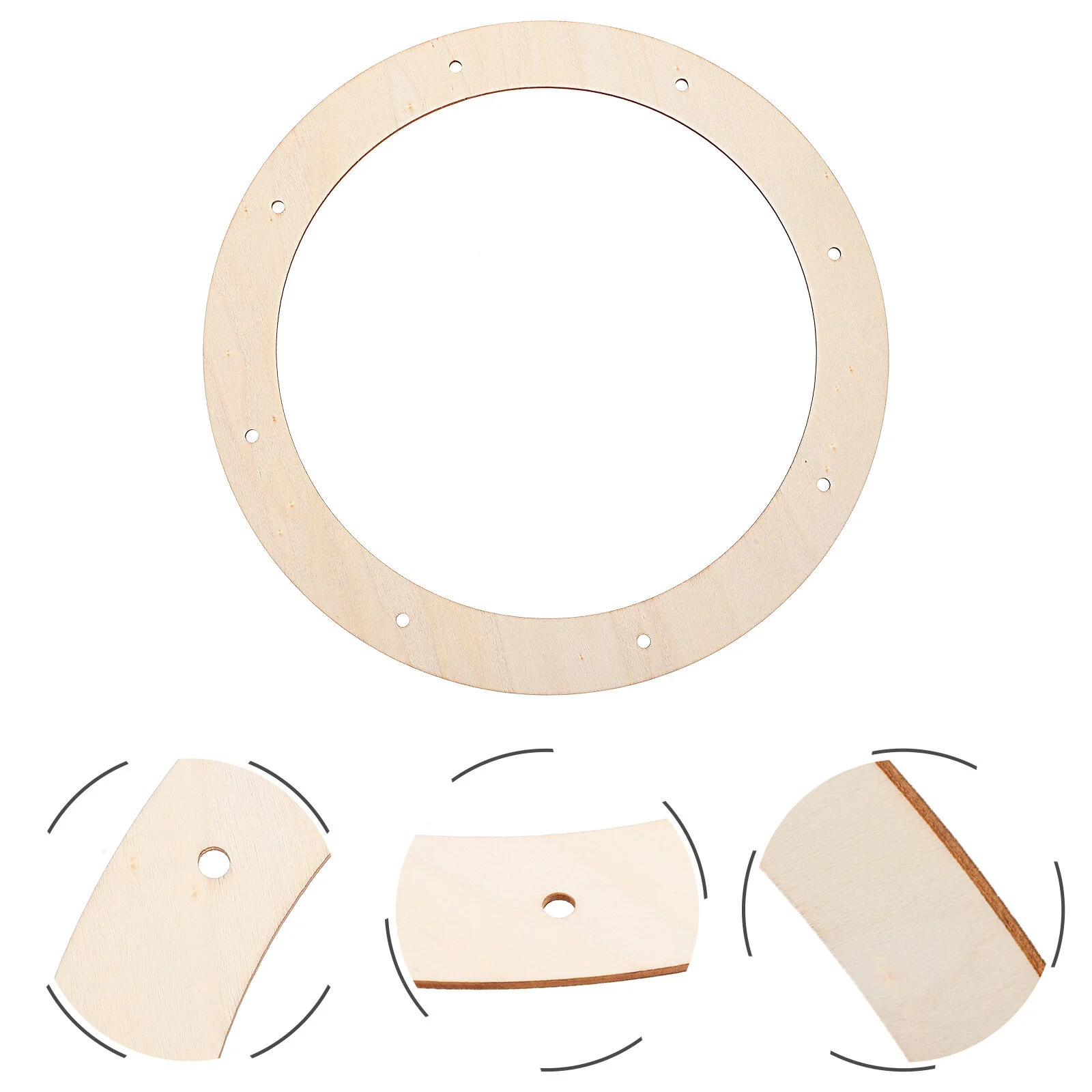 

Accessories Wreath Frame Christmas Round Making Frames Circle Backdrop Stand Garland Decor