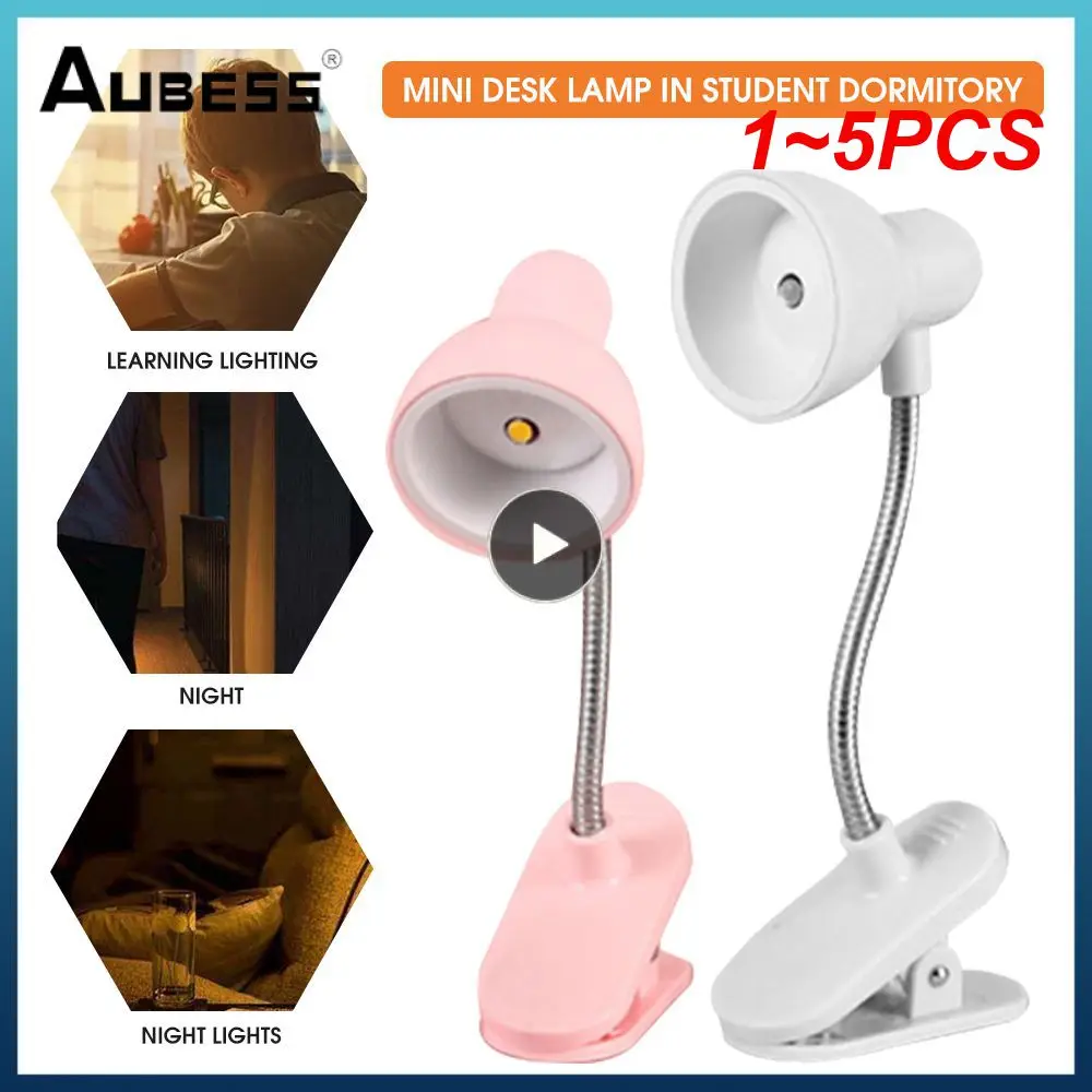 Милая Мини-лампа для чтения с защитой глаз вращающаяся лампа зажимом светильники