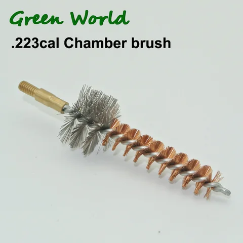 Щетка для камеры Green World .223/.308cal из фосфорной бронзы, щетка для чистки пистолета