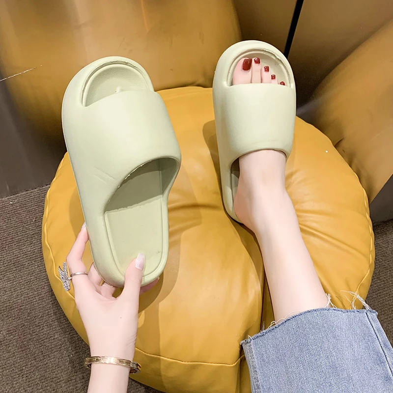 

2023 летние домашние Повседневные тапочки для девочек pure enjoy girls однотонные удобные повседневные тапочки 4365