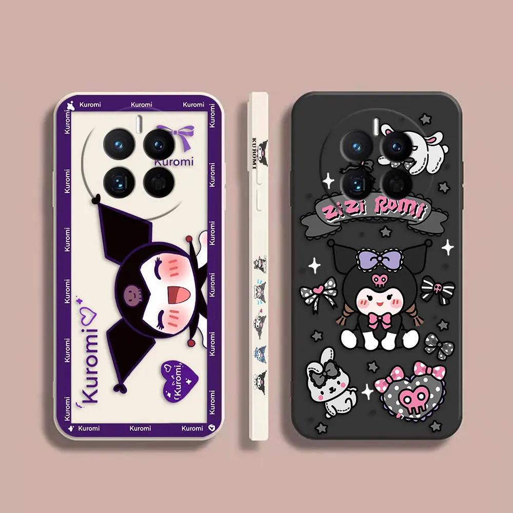 

Phone Case For Huawei MATE 10 20 20X 30 40 50 P20 P30 P40 P50 P60 PRO PLUS Case Cover Funda Cqoue Shell Capa Cute K-Kuromi Cat