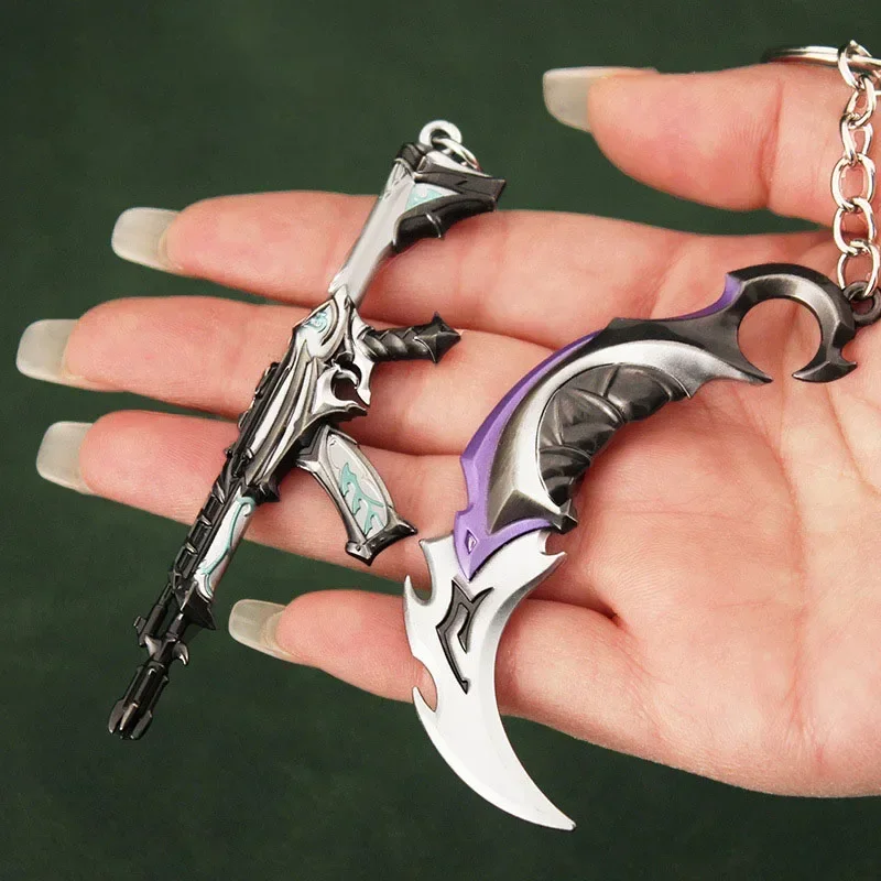 Valorant Weapon Melee Reaver Vandal Prime Karambit Классический нож-бабочка Периферийный пулемет