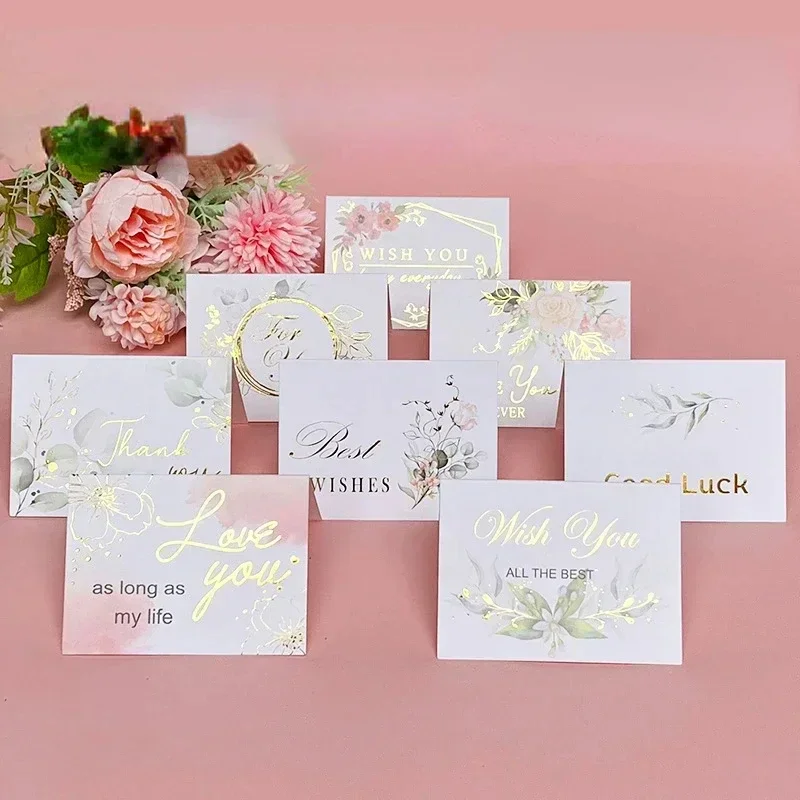 Подяка поздравительные бумажные конверты свадебные открытки новогодние с