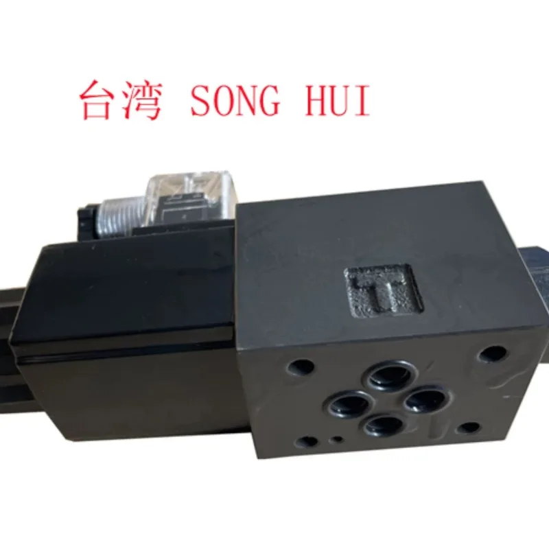 Фото Гидравлический электромагнитный распределительный клапан Taiwan SONGHUI DSG-02-2B2 3C2 3C3 3C4 3C60 2D2-DL №4