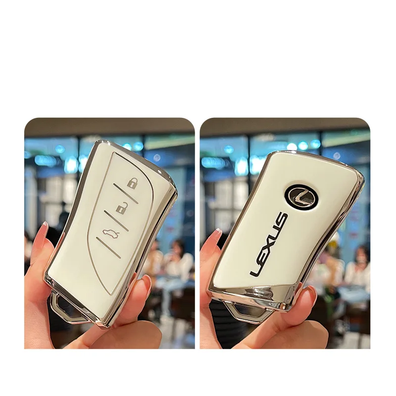 Чехол из ТПУ для автомобильного дистанционного ключа защитный чехол Lexus NX GS RX IS ES