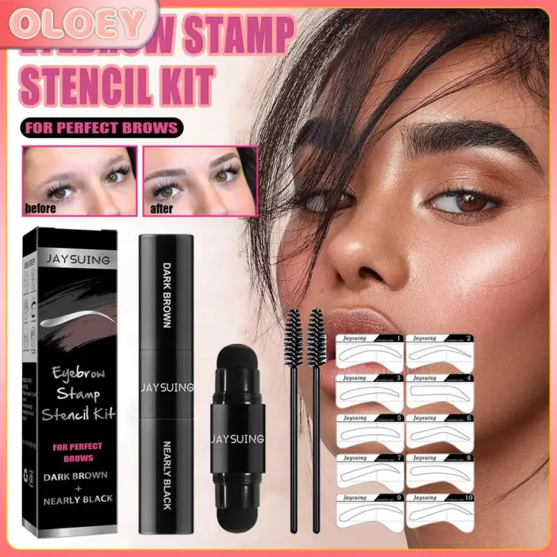 

Набор для макияжа глаз и бровей с принтом, пудра для волос, крем для бровей, уплотнение, макияж, водостойкая, без пятен, для бровей, косметика