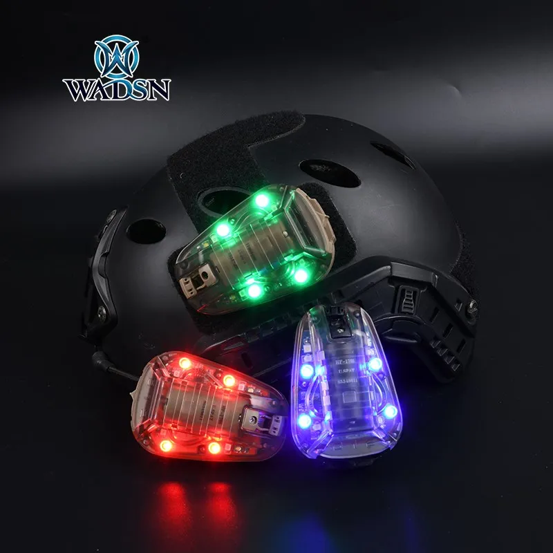 

WADSN Ladybird Lamp Tactics Survival Safety Flash Light Multipurpose Helmets Strobe Light For Camping Hunting Survival Tool