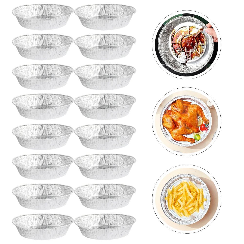 

50Pcs Pie Pans Aluminum Pie Pans Oven Liner Pie Tins Aluminum Pan for Oven Party Home