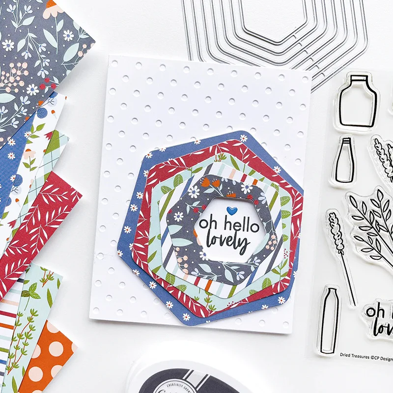 Многослойная алмазная рамка металлические трафареты для DIY скрапбукинг альбом