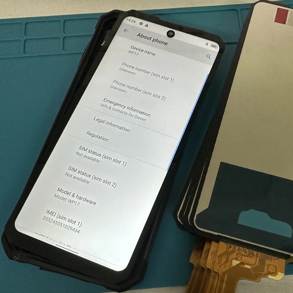 Фото Оригинальный ЖК-дисплей для OUKITEL WP17 WP19 Pro, дигитайзер сенсорного экрана в сборе для OUKITEL WP27 WP21, детали ЖК-дисплея Ultra Display №3
