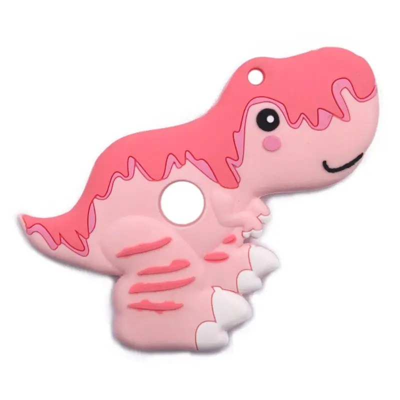 

Силиконовый Прорезыватель для зубов в виде динозавра без бисфенола