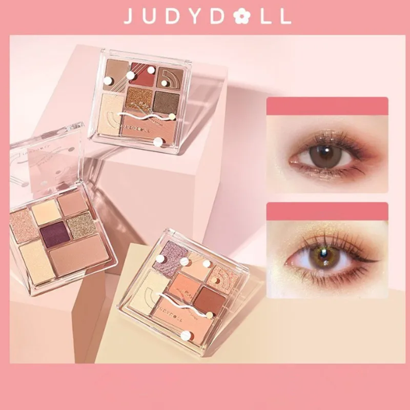 

Judydoll Play Colour All-in-one Palette Eyeshadow Blusher Hightlight Contour-Rich Colour Long Lasting Eye MakeUp Beauty Cosmetic
