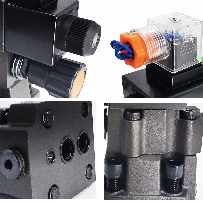 Гидравлический электромагнитный предохранительный клапан DBW10/20/30B-1-50B/31 56CG24N 220 В