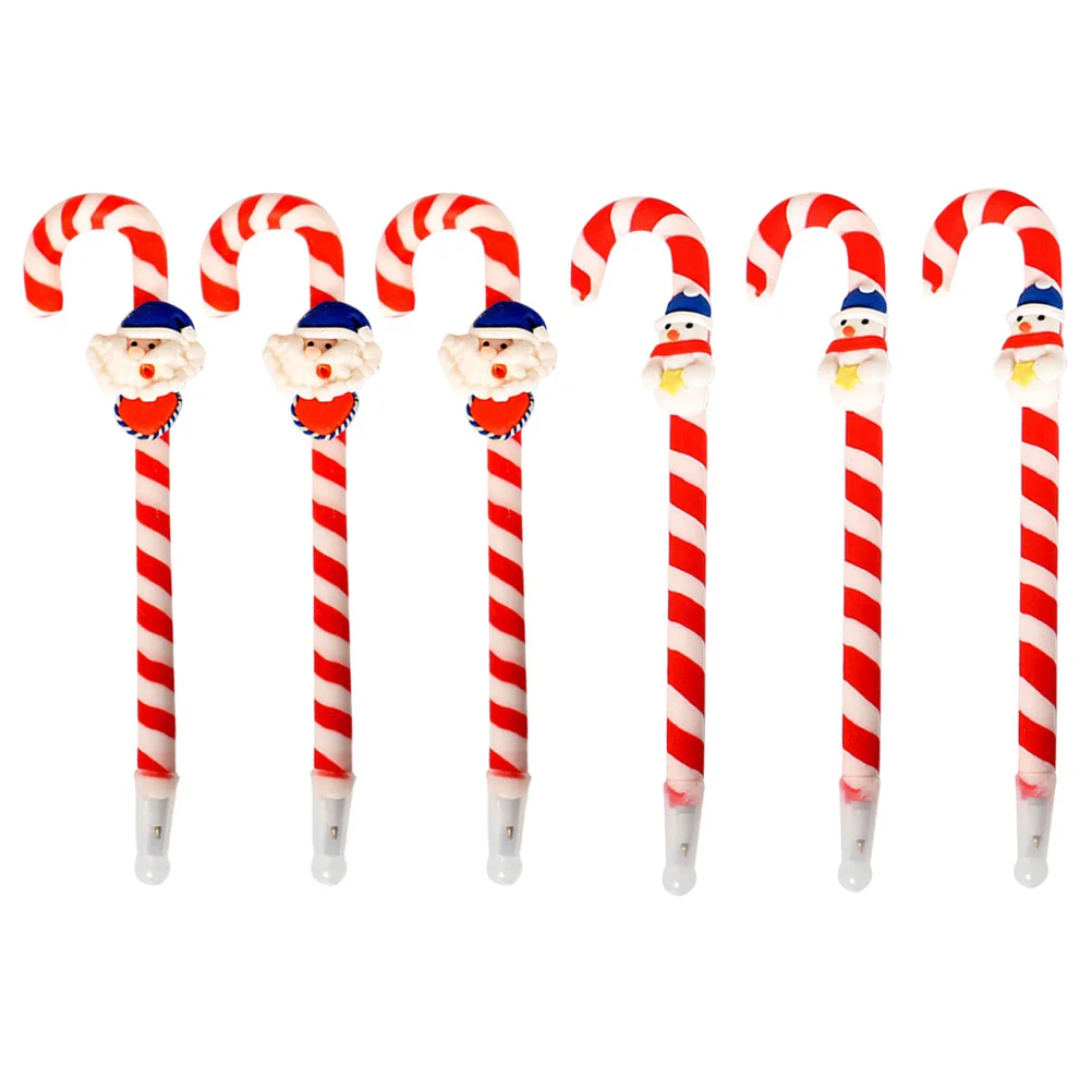 

Christmas Pens Cartoon Ballpoint Penbag Goodie Writingparty Ink Rollerball Stationery Novelty Toys Kids Santa Stuffer Stocking