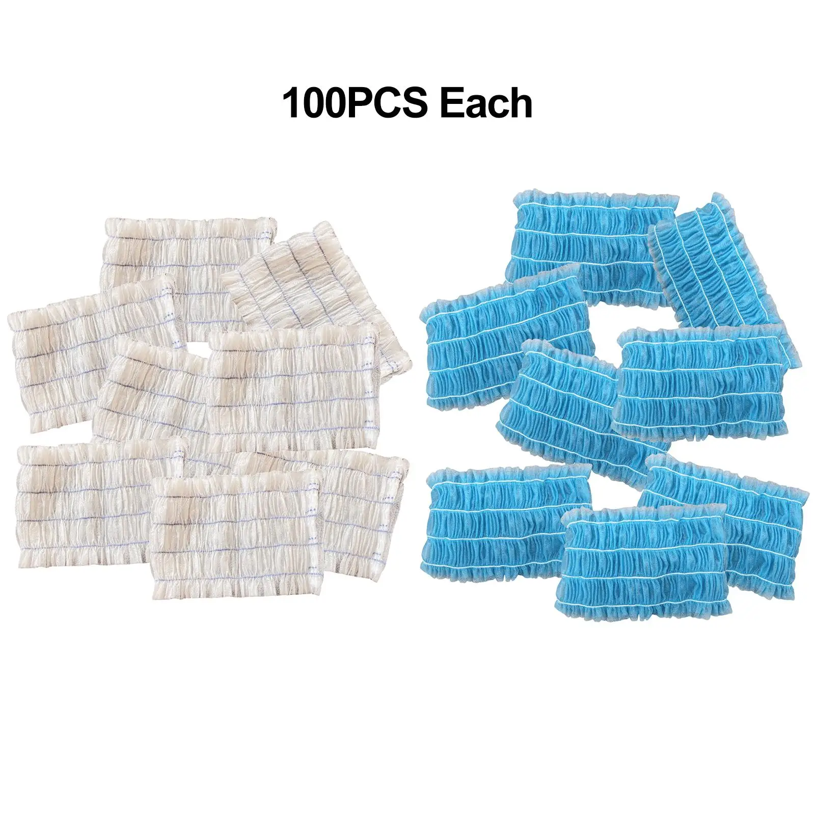 

100 Pieces Disposable SPA Headbands Hair Band for Tanning Sauna