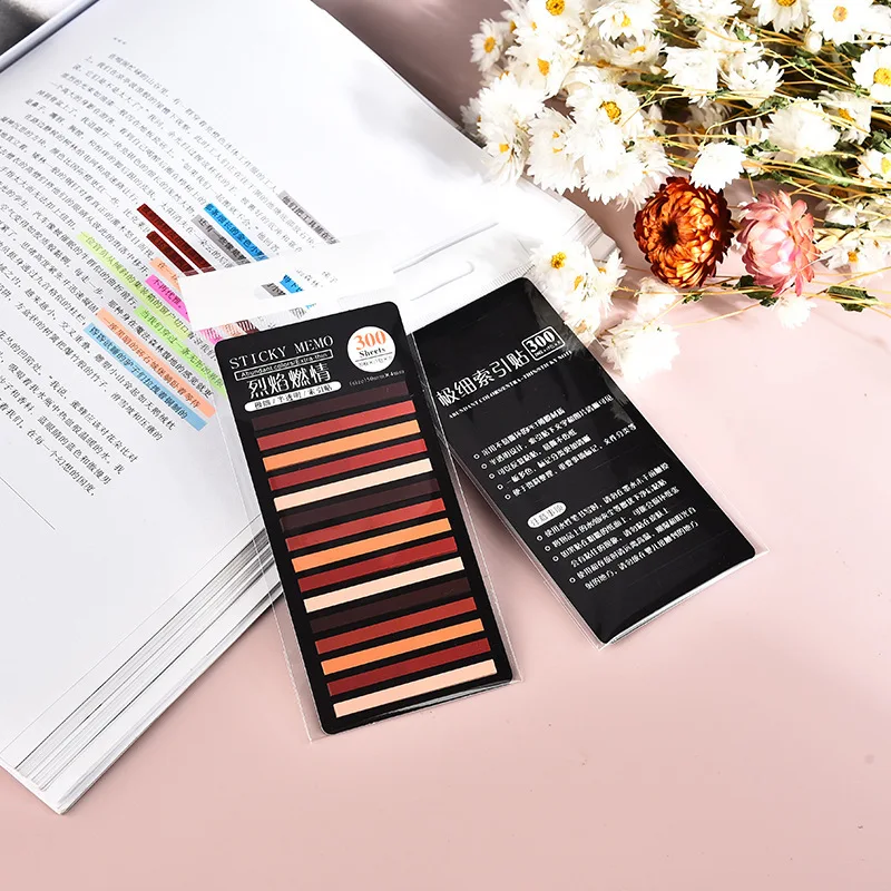 

Прозрачный блокнот с радужным указателем 300 листов