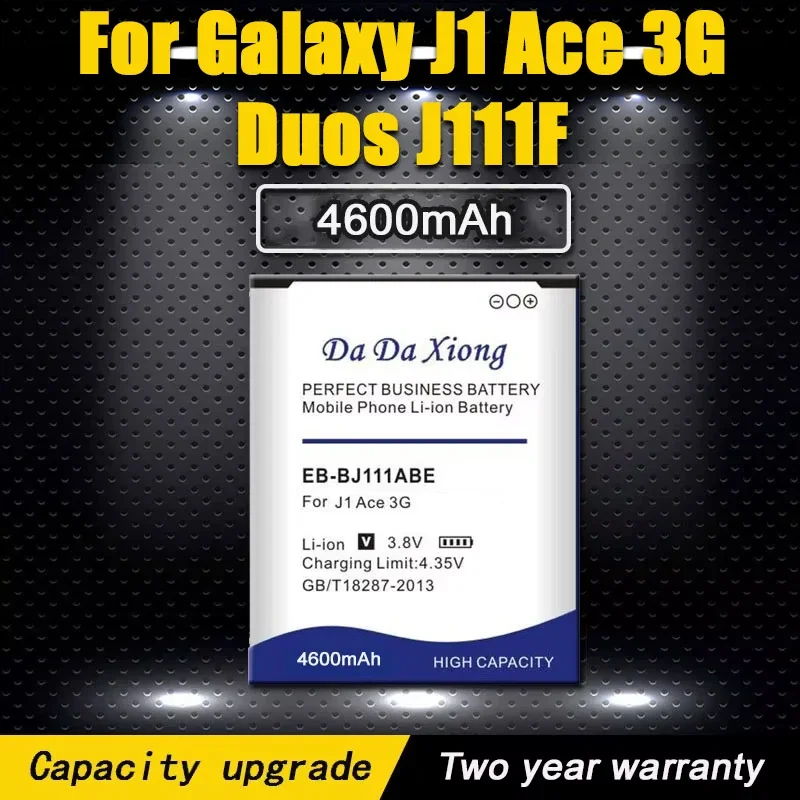 DaDaXiong Высокое качество 4600 мАч EB-BJ111ABE литий-ионный аккумулятор для телефона Samsung