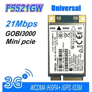 Популярная универсальная карта F5521GW WWAN Gobi3000 HSPA EDGE 21Mbps 3G карта WWAN WANL WCDMA