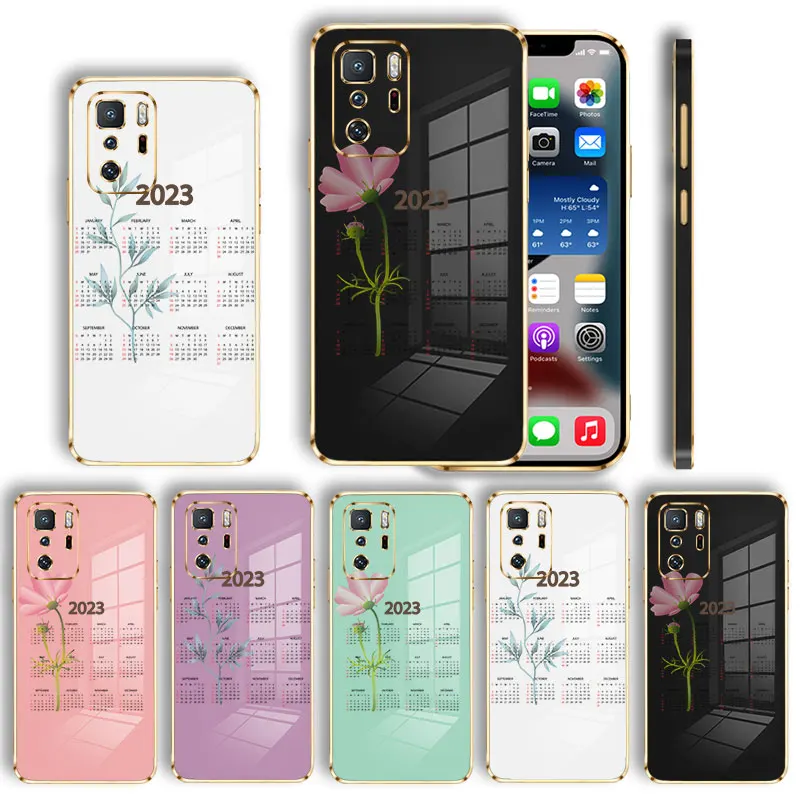 

Plating Liquid Phone Case For Redmi Note 11 10 9 8 7 10T 9T 9S Pro 10 10C 9 9C 9A 8A K40 K30 Cover 2023 Calendar Week