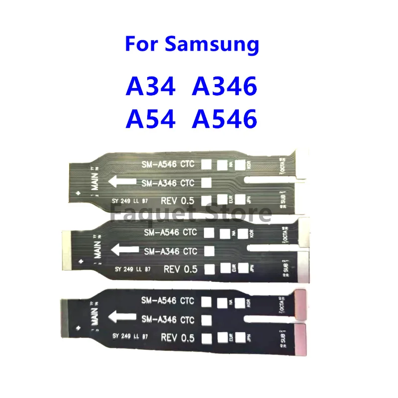 

Для Samsung Galaxy A54 A546 A34 A346 материнская плата разъем USB зарядный гибкий кабель