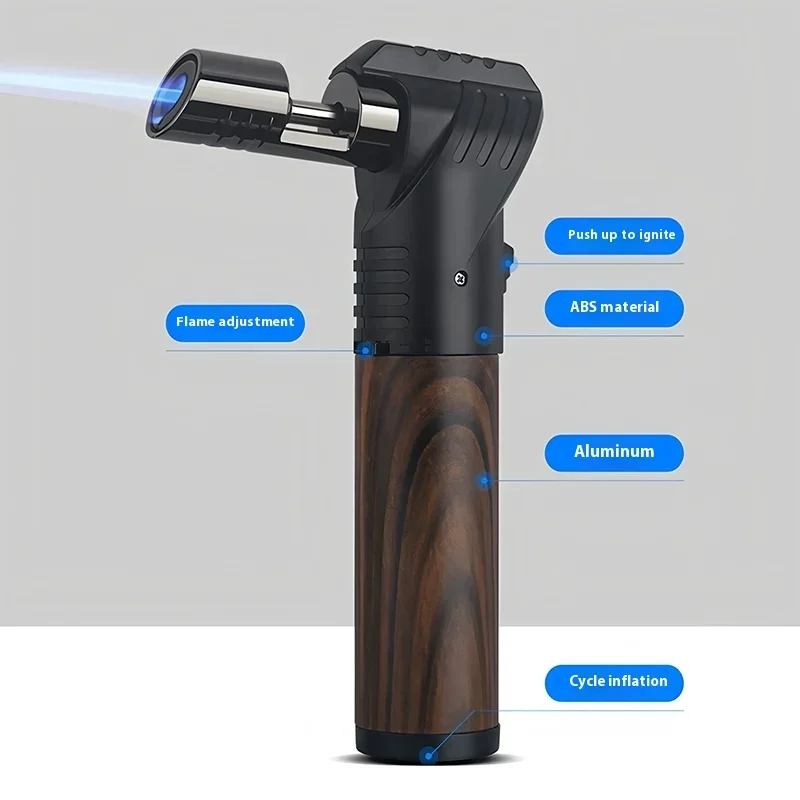 Новый ветрозащитный пистолет-распылитель металлическая горелка газовая