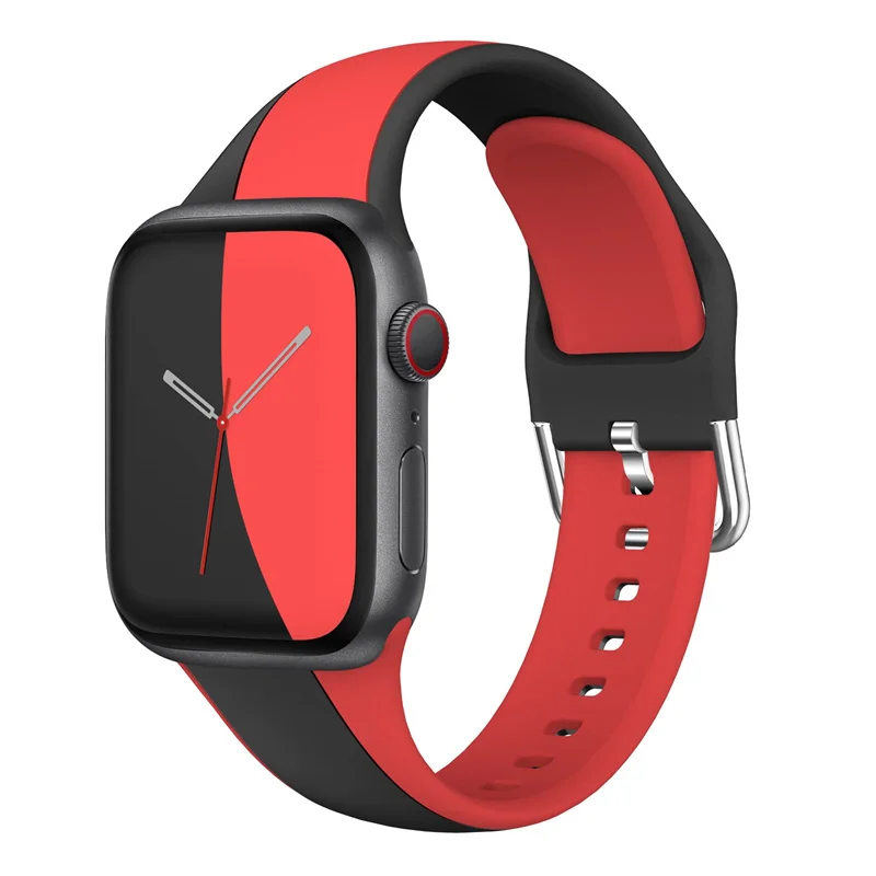 

Sport Strap For Apple Watch series 7 41mm 45mm correa 38mm 42mm Breathable smartwatch bracelet iWatch 6 5 4 3 SE 40mm 44mm Band