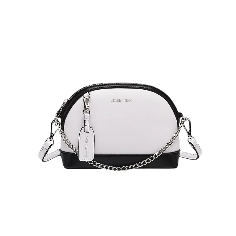 

Fashion Exquisite Shell Bag Women Chain Totes Shoulder Crossbody Bags High Quality PU Leather Luxury Handbag for Women 2022