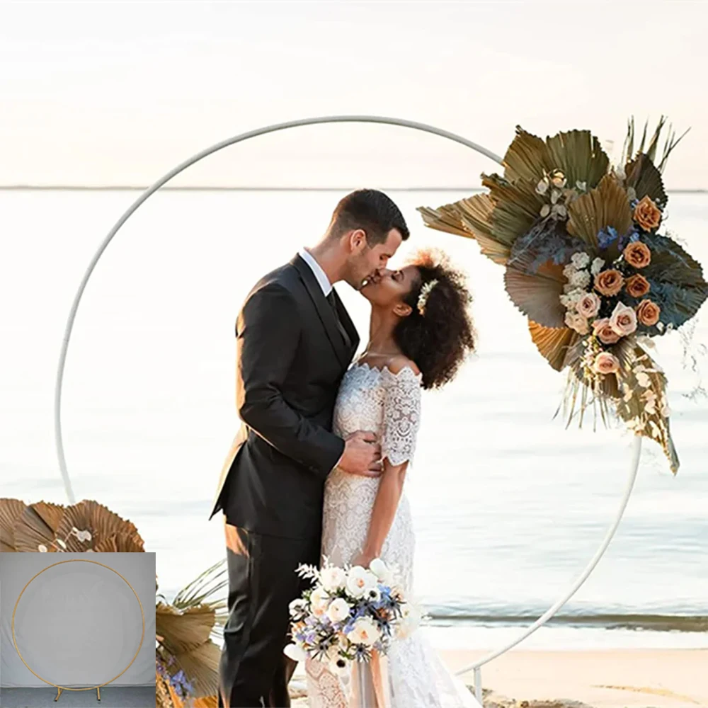 Металлический круглый воздушный шар зеркальная большая круглая подставка рамка