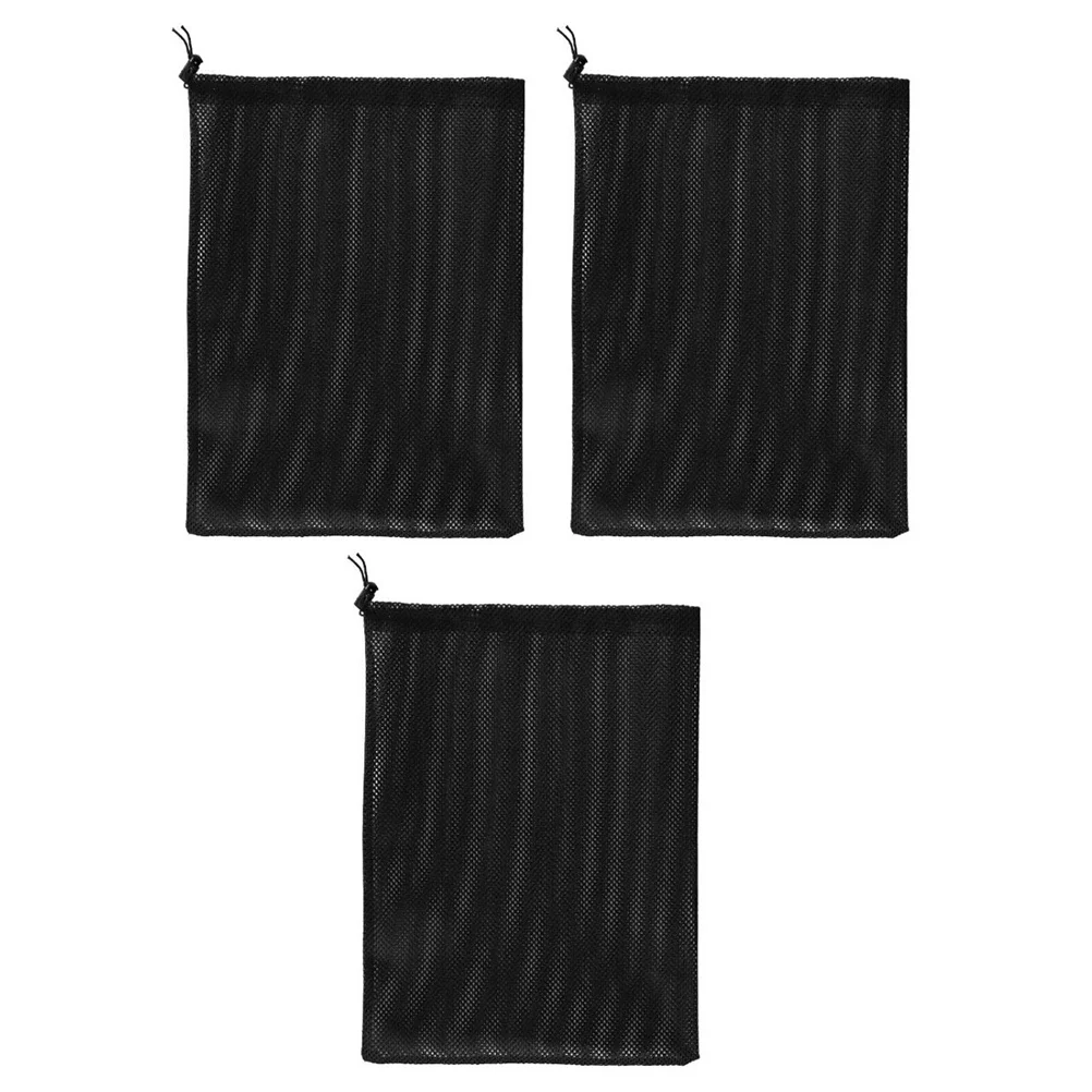 

3 PCS Water Pump Barrier Bag Polyester Drawstring Pond Mesh Pump Filter Bag