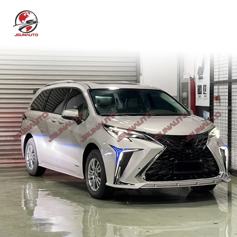 Новое поступление для Toyo Sienna 21-23 конверсионный стиль JS передний бампер задний
