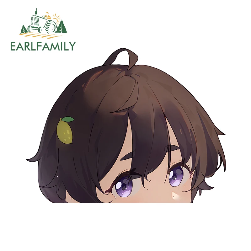 EARLFAMILY 13 см x 10 1 Remon Yakishio Peeker автомобильные наклейки Аниме Chibi Eyes JDM наклейка