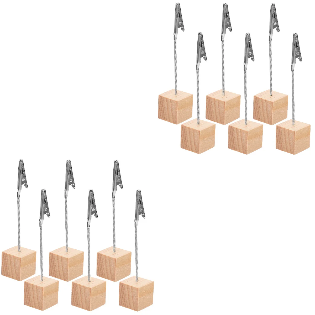 

12 pcs Creative Memo Clips Office Cards Alligator Clamps DIY Photo Holders