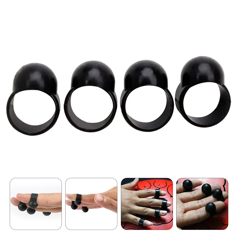 

Finger Drum Tongue Silicone Sleeves Picks Cover Knocking Steel Rubber Mallets Sleeve Covers Protection Instrument Drumstick