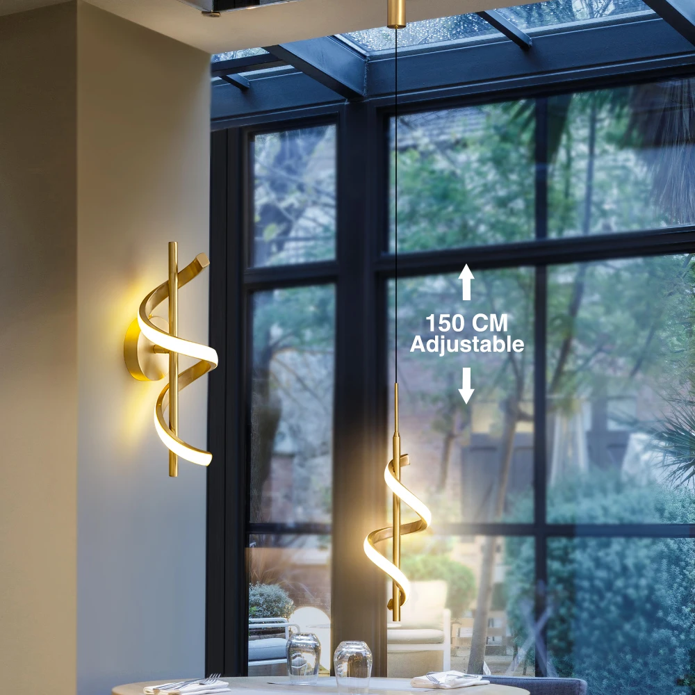 Роскошные подвесные светильники в стиле минимализма, современные комнатные светильники для украшения дома, спальни, прикроватного столика, гостиной, внутреннего освещения
