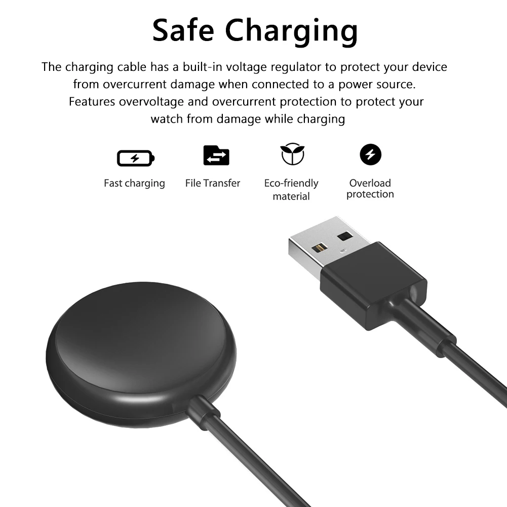 

Зарядное устройство USB/Type-C, зарядный шнур, аксессуары для умных часов, беспроводной Магнитный зарядный кабель, замена для Google Pixel Watch 2022