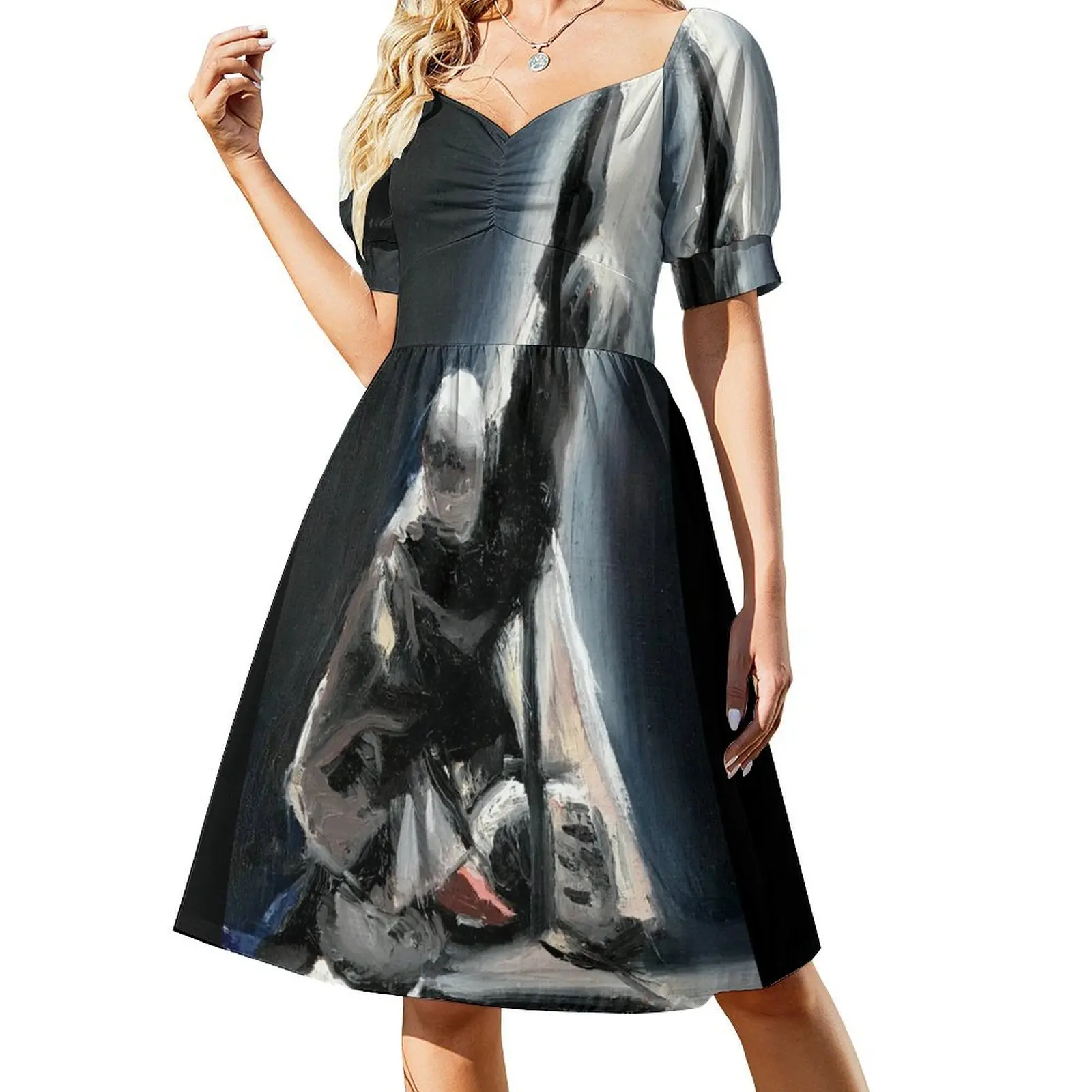 Kanye West Yeezus Tour платье с короткими рукавами женское элегантное сексуальное для