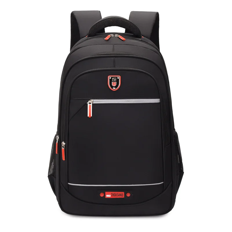 

College Student School Backpack Large Capacity Nylon Multi-layer 15.6 17 Inch Laptop BackPack Men Casual Back Pack