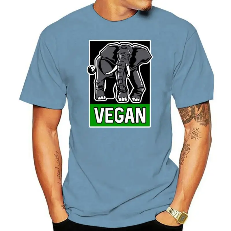 

Men t-shirt Vegan Fitness Elephant tshirt Women t shirt