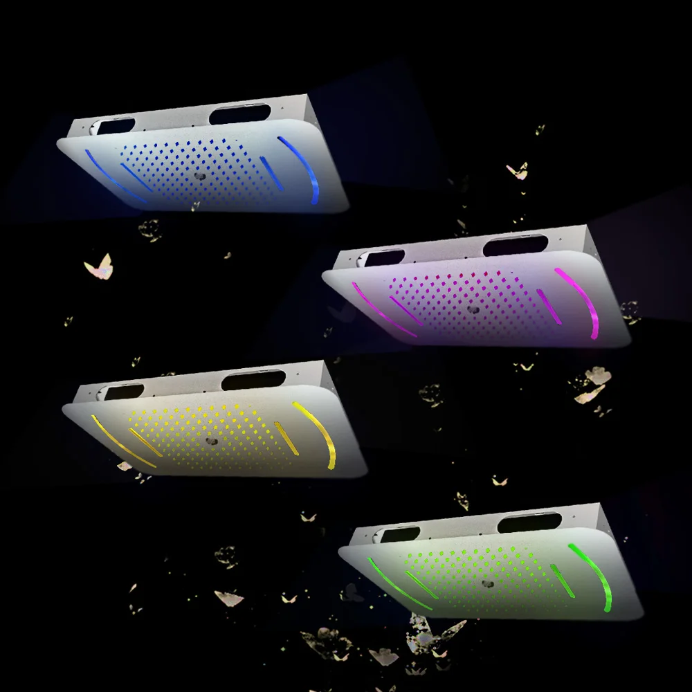 Душевая система со скрытой Термостатической кнопкой многофункциональный набор