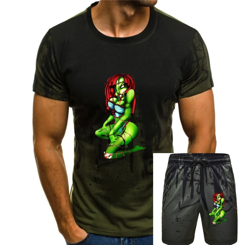 

Men T Shirt Pinup zombie girl Women t-shirt