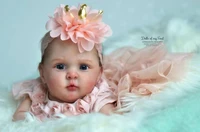 20inch bebe reborn doll kit jocy by olga auer popular rare limited sold out edition with body and eyes unpainted kits