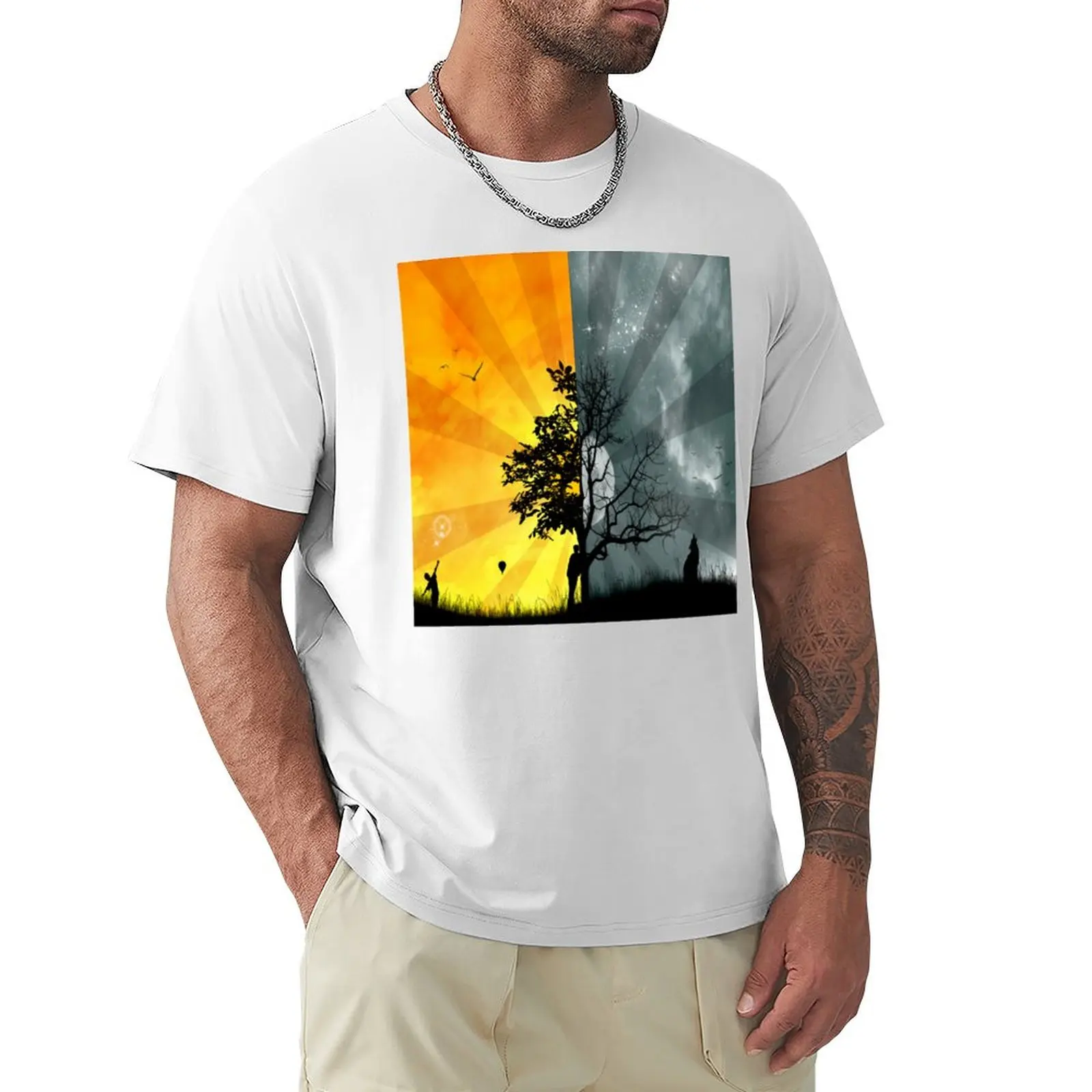 Мужчина на луне - детский костюм Cudi Pursuit of Happiness Футболка больших размеров