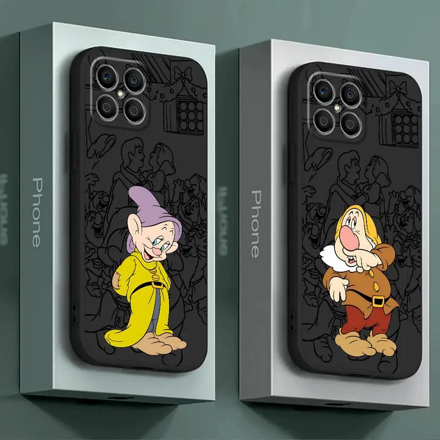 Чехол для телефона Белоснежка Honor 90 Pro X6 4G X6a X7 X7b X8 5G X8a X8b X9a X9b Magic5Lite Magic5