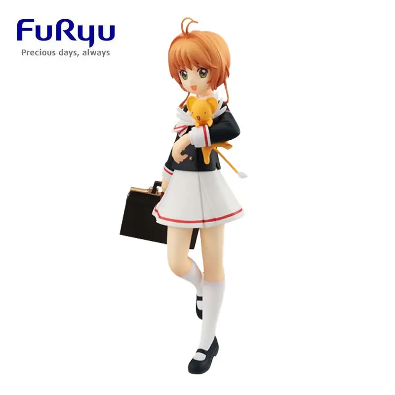 

FuRyu Special Cardcaptor Sakura Kinomoto Sakura Cerberus Action Figure Anime Model Collectible Table Ornament Children Toy Gift