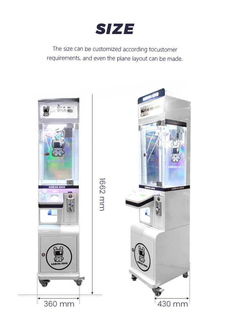 Уникальный и разные белые мини-машины с когтями купюроприемником аркадным