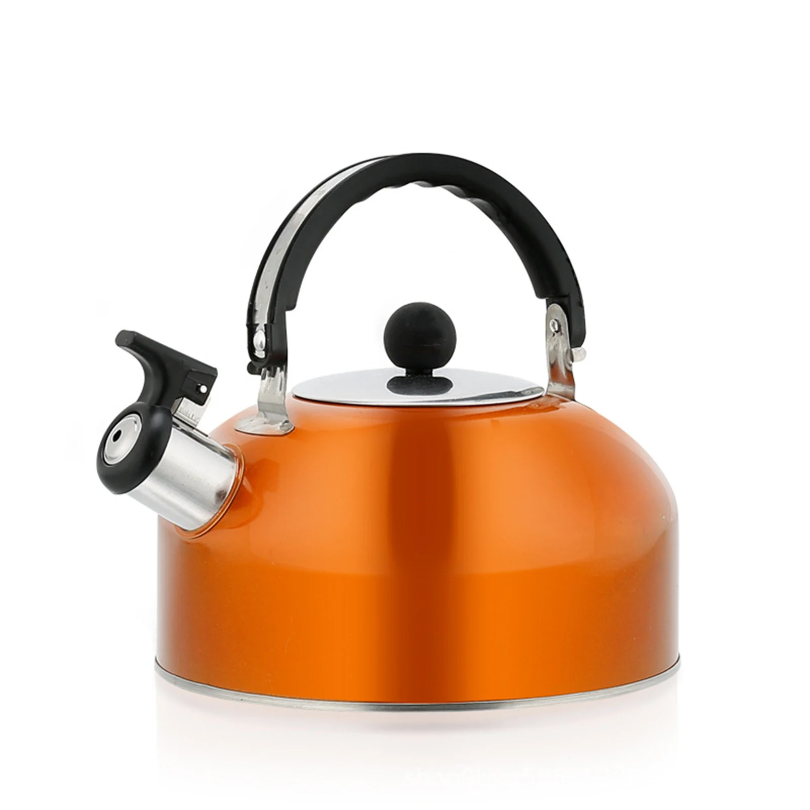 

Hot Water Bottle 3 Liter Kettle Stovetop Water Bottle Teapot Tent Supplies Travel Whistle Spout 3L Capacity 1pc