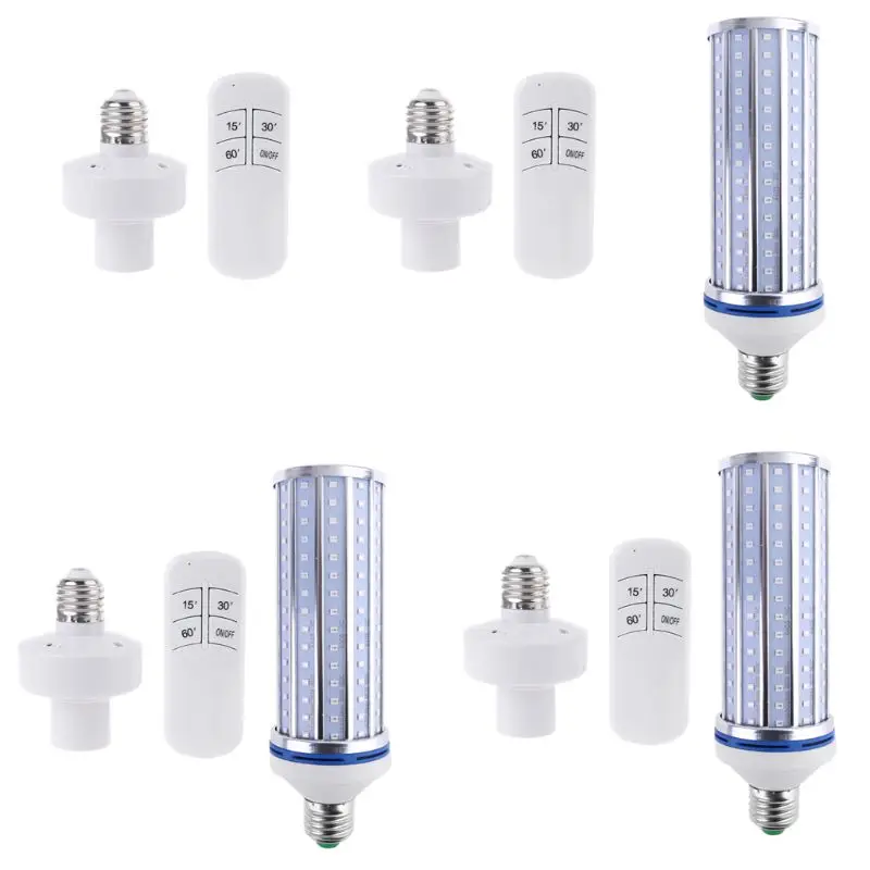 60W UV Keimtötende licht LED UVC Glühbirne Zimmer E27 E26 Lampe 110V 220V 86-265V w/ Timing & Fernbedienung & Lampe Drop Verschiffen