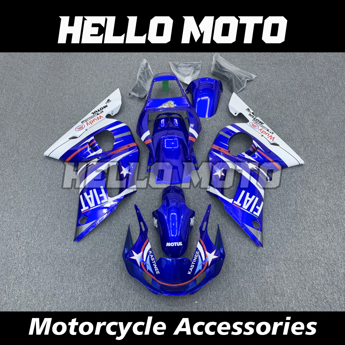 

НОВЫЕ комплекты обтекателей для литья под давлением ABS, подходят для женских обтекателей YZF R6 1999 2000 2001 2002, кузов RJ031