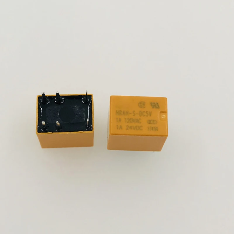 Новинка, 10 шт./партия, реле, Φ 6PIN 1A 120VAC