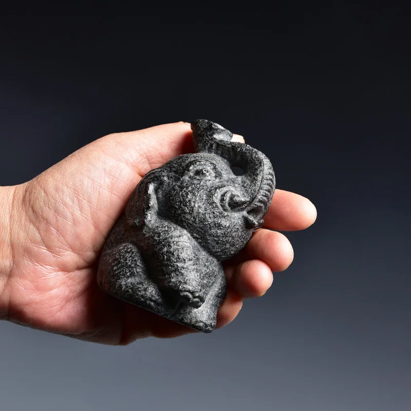 Статуэтка слона статуэтка в виде животного из натурального камня богатство